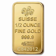 1/2 oz Gold Bar - PAMP Lady Fortuna Veriscan® (In Assay)