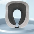 thumbnail image 3 of US 2-4 Pack Memory Foam U-Shaped Travel Pillow Neck Support Head Rest Car Plane, 3 of 8