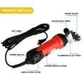 thumbnail image 2 of SUNCOO Professional Sheep Shears 350W, Farm Electric Clippers for Goats, Alpaca, Llamas, Horse, Cattle, Large Dog Farm Livestock, Heavy Duty Potable Animal Hair Fur Grooming Cutter (Red), 2 of 7