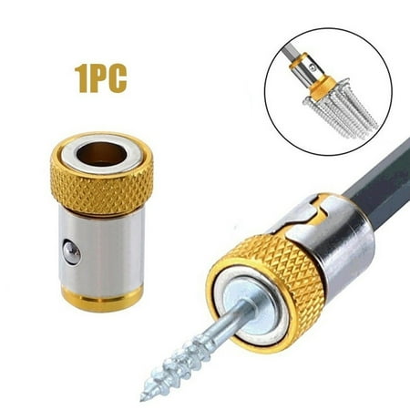 

Universal Magnetic Ring Alloy Steel 1/4” Metal Screwdriver Bit Magnetic Ring
