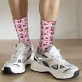 thumbnail image 6 of Rateoe 2336109497 for Women Casual Calf Socks - Cute Crew Socks - Thin Soft Above Ankle Socks Size 5-11, 6 of 6