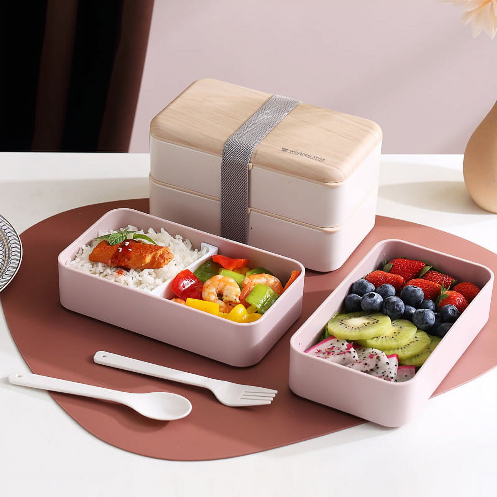 Leakproof Bento Box with Fun Lunch Notes, Cutlery with Chopsticks – Kitchen  Hobby