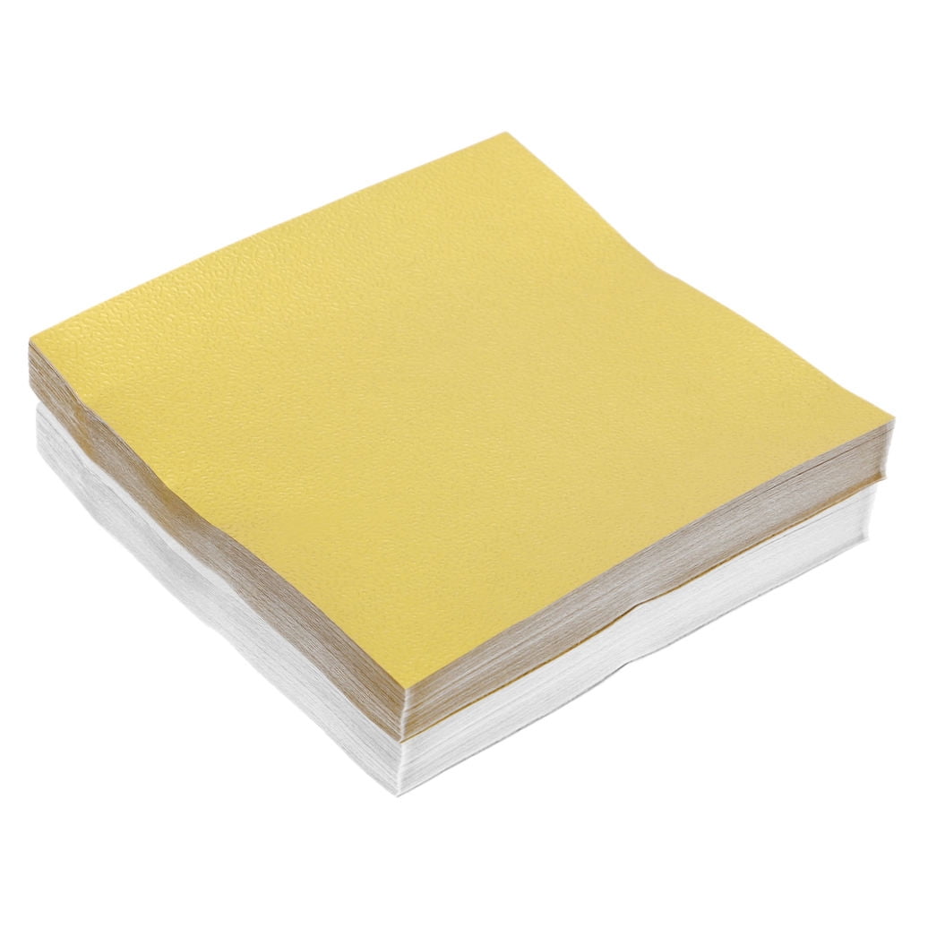 200 Sheets of High-Gloss Origami Paper, Single-Sided Bright Folding Paper for DIY Crafting Lustrous Craft Paper for Crane and Heart, Reflective Origami Sheets