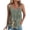 Army Green, variant on Women Boho Tank Top Summer Floral Print Sleeveless Blouses Dressy Casual Loose Beach Vacation Tshirts