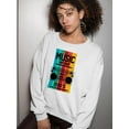 thumbnail image 2 of Party Music Hip-Hop Sweatshirt Women -SPIdeals Designs, Female XX-Large, 2 of 4