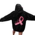 thumbnail image 2 of Cancer Awareness Hoodie 2025 Glitter Sparkle Hoodies with Pockets Hooded Sweatshirt Hoodie Women Pullover, 2 of 6