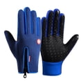 thumbnail image 1 of Guantes de pantalla táctil de invierno para mujer, para montar a caballo, deportes al aire libre, antideslizantes, cálidos, para esquí, escalada, con cremallera, para hombre y motocicleta, 1 of 5