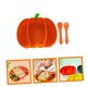 thumbnail image 3 of Plato De Silicona Divertido Y Seguro Para Halloween Para Niños. Diseño Sencillo De Tres Compartimentos Con Ventosas Para Evitar Derrames., 3 of 8