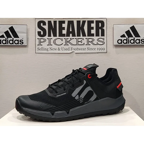 Adi - das Men's FIVE TEN Trailcross LT - EE8889 - Black / Grey - Red - Size: 9 NEW