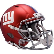 Riddell New York Giants Blaze Revolution Speed Full-Size Replica Football Helmet - Fanatics Authentic Certified