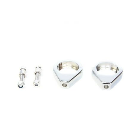 - HTT-MOTOR Motorcycle Fork Clamp Turn Signal Clamps For Harley Softail Mount Bracket 49Mm Fork Tube CHROMED