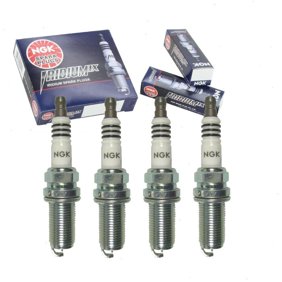 4 pc NGK Iridium IX Spark Plugs compatible with Mitsubishi Lancer 2.4L L4 2004-2006