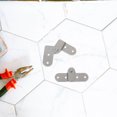 thumbnail image 2 of LEEYNEER 2pcs Attic Ladder Hinge Replacement Hinge Step Ladder Hinge Attic Ladder Attachment Telescopic Ladders Hinge Engineering Ladder Hinge, 2 of 6