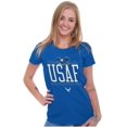 thumbnail image 3 of US Air Force Excellence Bald Eagle Women's T Shirt Ladies Tee Brisco Brands S, 3 of 5