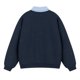thumbnail image 4 of pstuiky mangas largas para hombre, Blusa/camiseta informal elegante a rayas de manga larga con cuello, botones y bolsillo para hombre Tops de hombre xxl, 4 of 4
