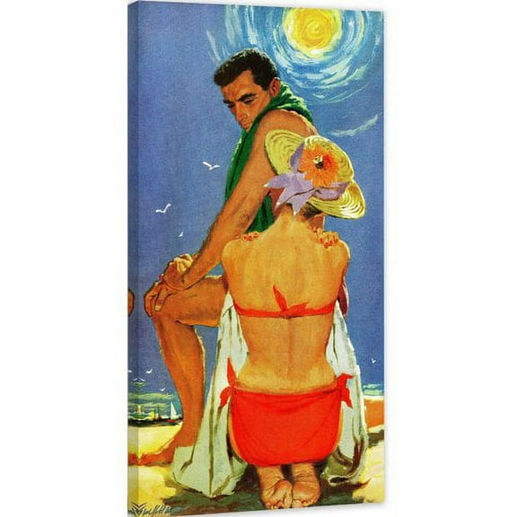 Marmont Hill "The Eighteenth Bachelor" by Lynn Buckham Painting Print on Canvas