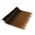 thumbnail image 6 of Qlenkay Clip in Hair Extensions Synthetic Hair 7 pcs Double Weft Long Wavy Straight Hair Extension for Women, 6 of 8