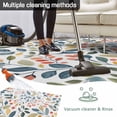thumbnail image 5 of Colorful Botanical Outdoor Rug 3x5 Ft - Reversible Patio Rug Outdoor Camping Rugs, Spring Summer Leaf Floral Pastoral Washable Indoor Outdoor Area Rugs, Non-Slip Outdoor Carpet Runner for Deck/Porch, 5 of 8