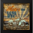 thumbnail image 2 of Motor the Way 20x20 Black Modern Framed Museum Art Print Titled - Art Licensing Studio, 2 of 5