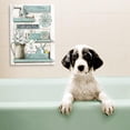 thumbnail image 7 of HFDF Farmhouse Bathroom Decor Wall Art Cute Bathroom Sign Poster Country Bathroom Pictures for Wash Your Hands Rustic Wall Canvas Print Painting for Bathroom Decor Turquoise 8x10inch Framed, 7 of 7