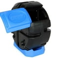 thumbnail image 4 of FCMP Outdoor Bac à Composteur Roulant Demi-Taille 19 Gal, Bleu (2 Pack), 4 of 7