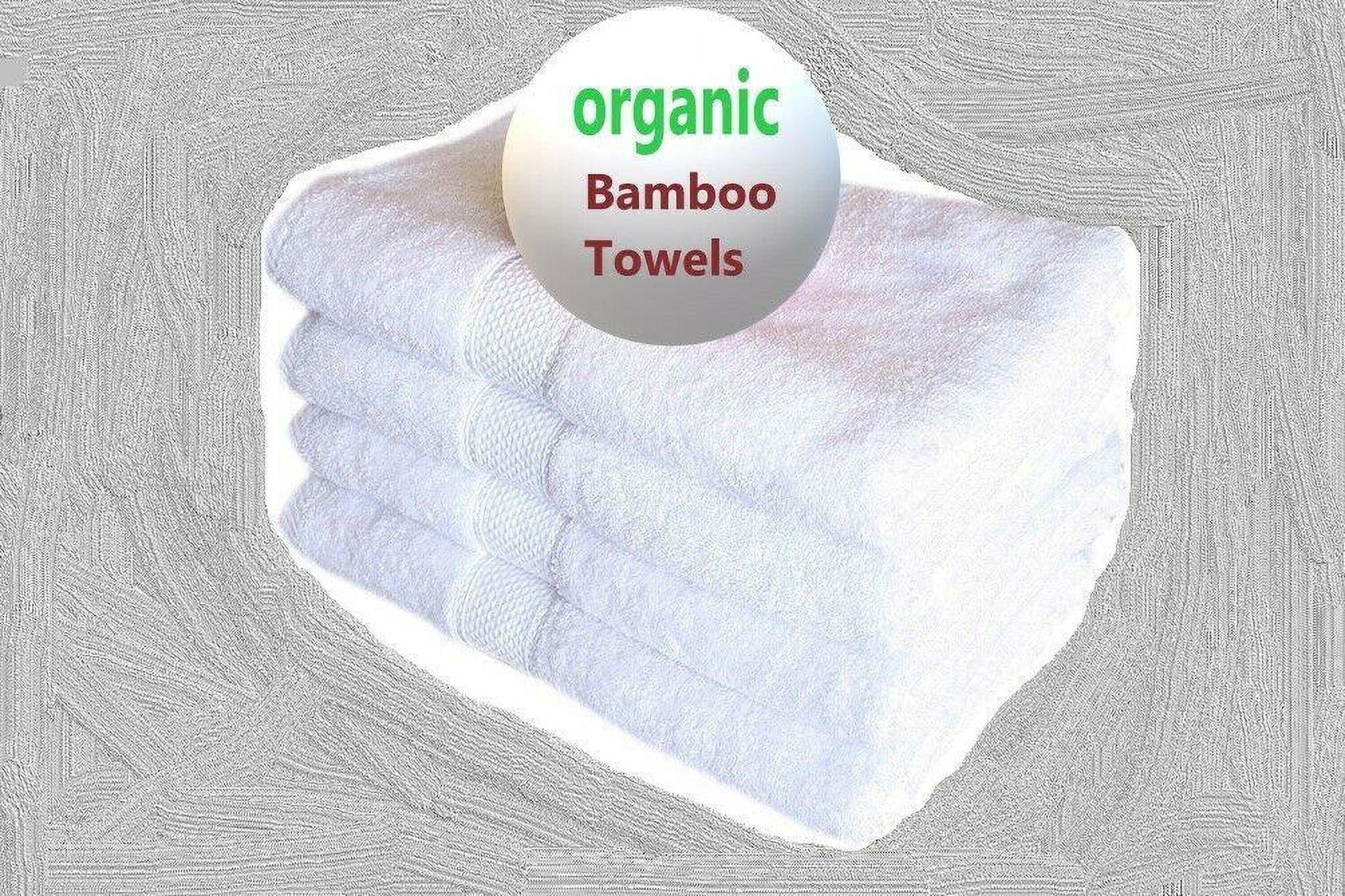 Luxury Collection Towels--Organic Bamboo Bath Towels Set of 8