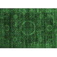 thumbnail image 1 of Ahgly Company Indoor Rectangle Abstract Emerald Green Modern Area Rugs, 8' x 12', 1 of 4