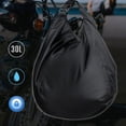 thumbnail image 3 of VONKY Black Helmets Bag Motorcycle Bag Helmets Motorcycle Helmets Riding Lock Backpack Waterproof Storage 1Set, 3 of 6