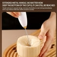 thumbnail image 5 of Rechargeable Double Whisk Milk Frother Handheld,Mini Foam Maker With Stand,Double Whisk Drink Mixer for Lattes,Cappuccino,Matcha and Hot Chocolate, 5 of 9