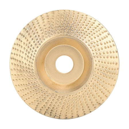

Durable Woodworking Polishing Wheel Sanding Carving Shaping Disc Wood Angle Grinder Bending Work For Non-metallic Golden