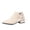 Beige, variant on Low Chunky Heel Shoes, Faux Suede Short Booties, Womens Ankle Boots, Elegant Zip Up Booties, Women Ankle Boots Elegant Faux Suede Short Booties Side Bow Decor Low Chunky Heel Zip Up Shoes, Beige 6.5