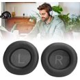thumbnail image 2 of ATTOE Coussinets d'Oreille Universels, Adopter le Matériel, en Cuir de Protéine, Réduire Efficacement le Remplacement (Noir), 2 of 5