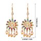 thumbnail image 3 of Pendientes para mujer, regalos para mujer, pendientes de moda de estilo étnico para mujer, pendientes únicos, pendientes festivos, joyería decorativa, anillo de aleación., 3 of 3