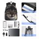 thumbnail image 4 of Balery Pilot Cat In Vintage Plane Mochila para Mujeres y Hombres, Mochila Ligera Casual para Viajes, Mochila Clásica Básica para la Universidad, 4 of 6