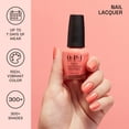 thumbnail image 3 of Esmalte de uñas de secado rápido OPI Nail Lacquer, 0.5 oz, Big Apple Red, 3 of 6