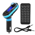 thumbnail image 1 of Kit de radio y transmisor FM Bluetooth con puerto USB dual inalámbrico para coche, 1 of 14