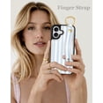thumbnail image 3 of Funda Petitian para iPhone 16 Plus tipo cartera de piel azul, 3 of 6