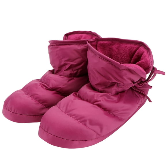 Raindrops 1 Pair Comfy House Slippers for Women Warm Down Cotton Insulated Slippers Autumn Winter Season