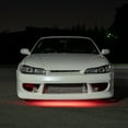 thumbnail image 6 of LEDGlow 4pc Red Flexible LED Slimline Car Underbody Underglow Lighting Kit, 6 of 9