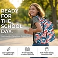 thumbnail image 4 of Uorisanigo American Flag Kids Backpack Set for Camping and School, Casual Daypack with Matching Lunch Bag, Water Bottle Pouch and Pencil Case, Bookbag with Side Mesh Pocket for Umbrella, 4 of 7