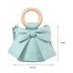 thumbnail image 4 of Bolsa Sweet Bow Tie Mini Crossbody Bag Mujer Cuero Asa de madera Cubo Bolsos Ndcxsfigh  Para Estrenar, 4 of 9