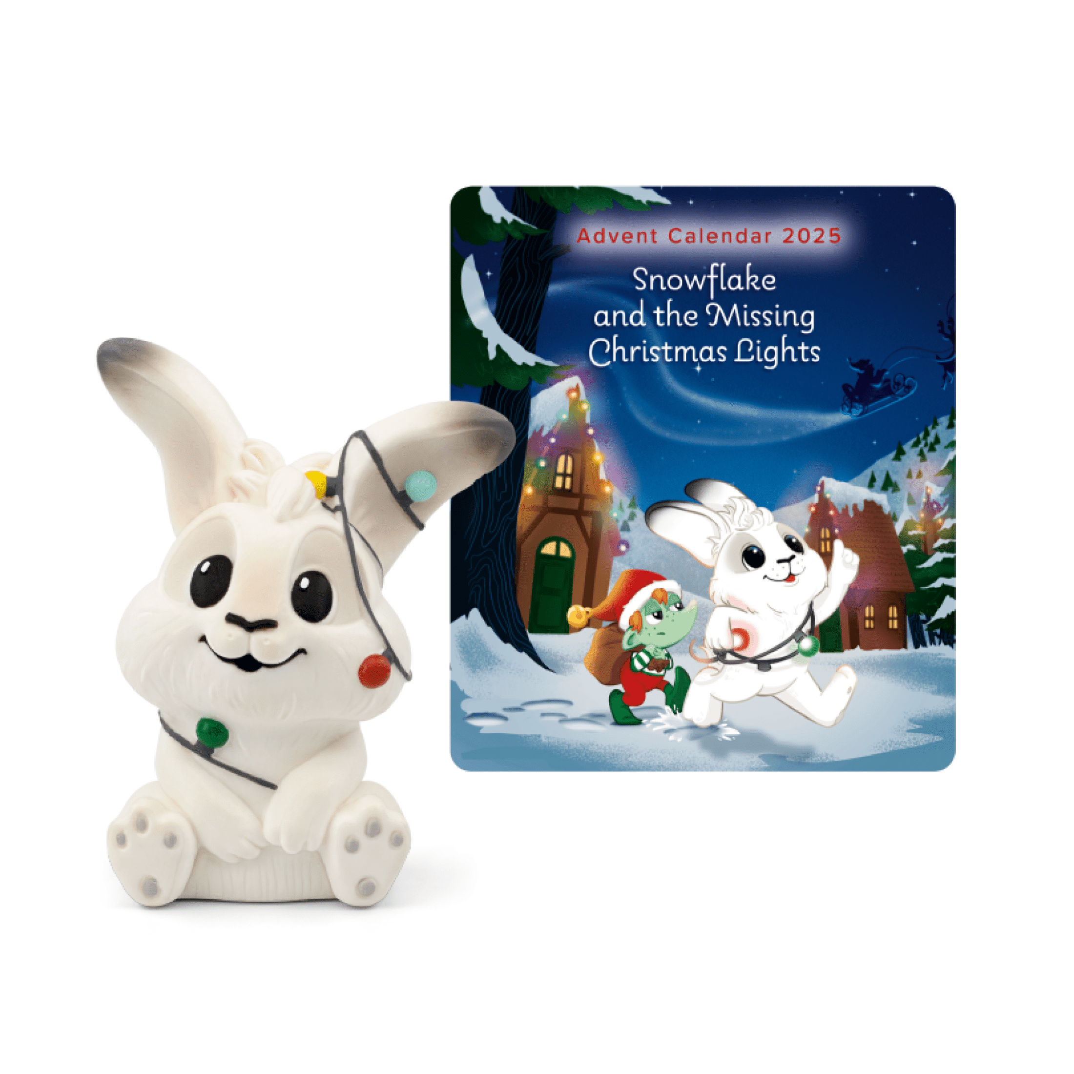 tonies Snowflake and the Missing Christmas Lights Advent Calendar Audio Toy Figurine, Age Group 3+