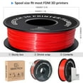 thumbnail image 7 of Geeetech 5pcs red 1.75mmPLA 3D Printer Filament , Dimensional Accuracy +/-0.03mm, 5kg (11lbs) , 1080 Feet （330m）per Roll, Fit for Most 3D FDM Printer, 7 of 7