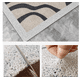 thumbnail image 3 of Xiao Hua Alfombra de baño, antideslizante, de felpa, peluda, lavable a máquina, para suelo, bañera y ducha, color caqui, 40,6 x 60,9 cm, 3 of 5