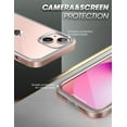 thumbnail image 5 of SUPCASE UB Edge Pro Series Case for iPhone 13 (2021 Release) 6.1 Inch, Slim Frame Clear Protective Case with Built-in Screen Protector (Peach), 5 of 8