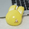 thumbnail image 3 of UHUYA Wireless Mouse Mute Lovely Rabbit Women Office Laptop Yellow, 3 of 3