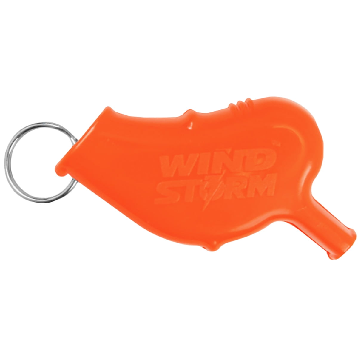 Windstorm All Weather Personal Survival Safety Whistle Orange