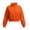 Orange, variant on AKOEE Girls' Crop Sweatshirts Half Zip Plain Pullover Cotton Long Sleeve 5-16Y Sports Casual Loose Fall Tops (9-10 Years, Purple)