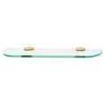 thumbnail image 2 of Euro 18" x 1.2" Bathroom Shelf, Polished Chrome, 2 of 5