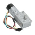 thumbnail image 3 of DC   Gear Motor, Gear Motor With Encoder Long Life Strong Electrical Conductivity Full Metal  For Automatic Control For Office Equipment For Electric Tools, 3 of 8